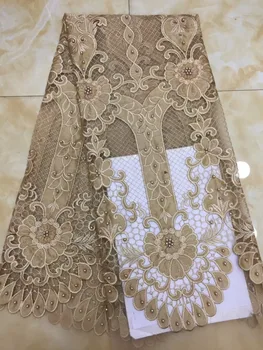 Latest French Lace Fabric Best Quality African chiffon Lace Fabric With Beads Embroidery Nigerian Party Dress
Latest French Lace Fabric Best Quality African chiffon Lace Fabric With Beads Embroidery Nigerian Party Dress