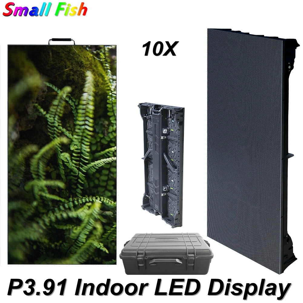 10Pcs/Lot LED P3.91 Indoor Smd RGB LED Display Module 250x250mm 64x64 Pixels Exterior Business Advertising Full Color LED Panel
10Pcs/Lot LED P3.91 Indoor Smd RGB LED Display Module 250x250mm 64x64 Pixels Exterior Business Advertising Full Color LED Panel