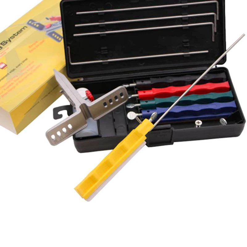 knife sharpener Professional Kitchen Knife Sharpener Sharpening Fix Fixed Angle With Stones Outdoor Portable sharpener sets
knife sharpener Professional Kitchen Knife Sharpener Sharpening Fix Fixed Angle With Stones Outdoor Portable sharpener sets