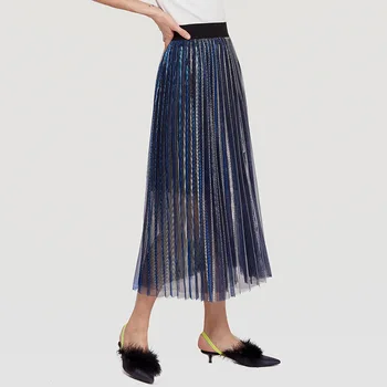 2018 Fashion Women Net Yarn Pleated Skirt Casual High Waist Long Solid Fashion Elegant Daily Pleated Skirt Freeship
2018 Fashion Women Net Yarn Pleated Skirt Casual High Waist Long Solid Fashion Elegant Daily Pleated Skirt Freeship