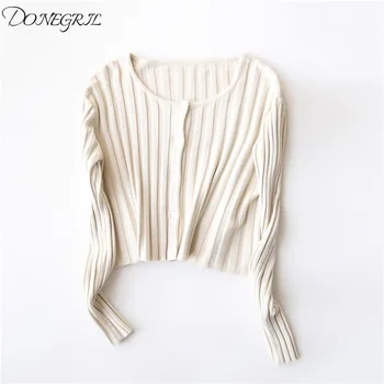 2019Spring Summer Autumn Thin Sweater Female Cardigan Sweater Round Neck Short Sleeved Outside A Small Shawl Sweater Coat
2019Spring Summer Autumn Thin Sweater Female Cardigan Sweater Round Neck Short Sleeved Outside A Small Shawl Sweater Coat