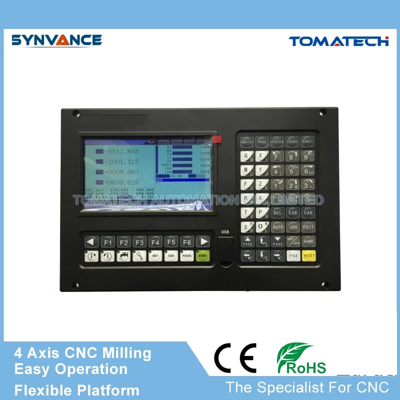 Original Engineer selling CNC milling machine retrofitting smart control system High performance 4 axis CNC Controller
Original Engineer selling CNC milling machine retrofitting smart control system High performance 4 axis CNC Controller
