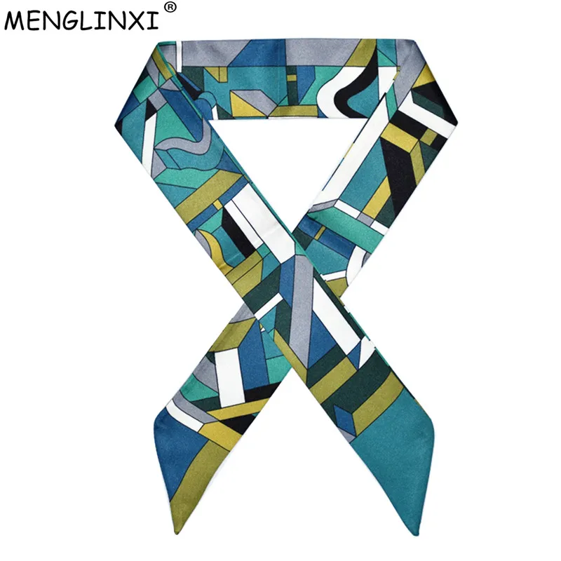 2018 New Luxury Brand Foulard Women Silk Scarf Fashion Geometric Plaid Head Scarf For Women Bag Becoration Scarves Silk Tie
2018 New Luxury Brand Foulard Women Silk Scarf Fashion Geometric Plaid Head Scarf For Women Bag Becoration Scarves Silk Tie