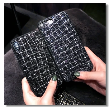 10pcs/lot Chowill Fashion Luxury Shine Glitters Checks Full Back Cover Case For iPhoneX 6s/8 7plus Skin Shell Body Protection
10pcs/lot Chowill Fashion Luxury Shine Glitters Checks Full Back Cover Case For iPhoneX 6s/8 7plus Skin Shell Body Protection
