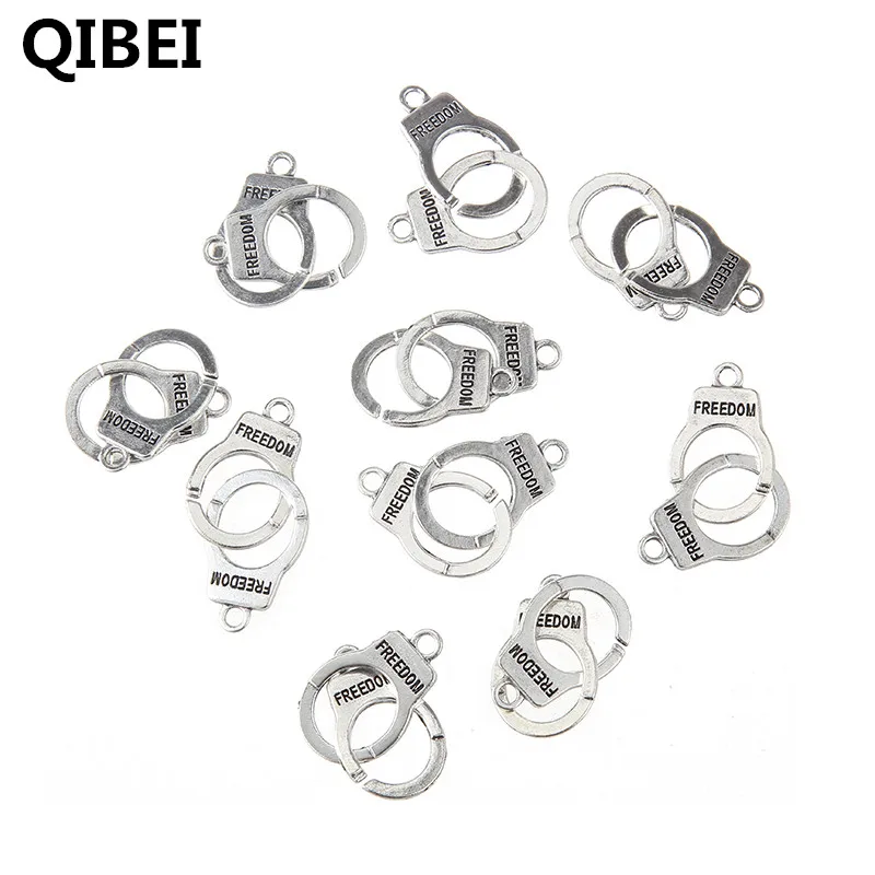 8pcs 14*38mm Antique Making accessories connection Vintage Handcuffs Alloy charms Jewelry Design DIY bracelet necklace
8pcs 14*38mm Antique Making accessories connection Vintage Handcuffs Alloy charms Jewelry Design DIY bracelet necklace