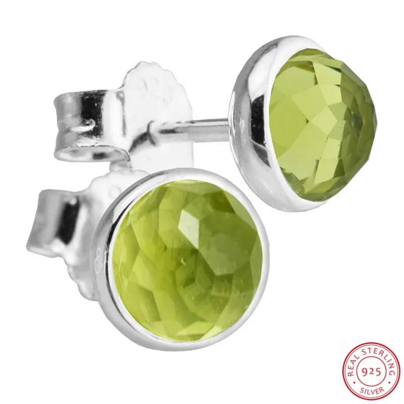 August Birthstone Green Peridot Droplets Stud Earrings for Women Silver 925 Jewelry Calm & Friendship & Good Cheer FLE080-8
August Birthstone Green Peridot Droplets Stud Earrings for Women Silver 925 Jewelry Calm & Friendship & Good Cheer FLE080-8