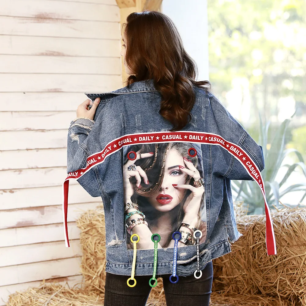 denim jacket womens clothes coat women streetwear plus size print woman casual ribbons print single breasted gothic xxl
denim jacket womens clothes coat women streetwear plus size print woman casual ribbons print single breasted gothic xxl