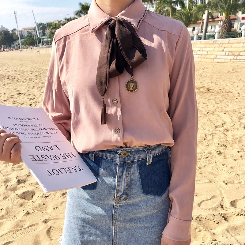 Cheap wholesale 2018 new autumn winter Hot selling women's fashion casual ladies work Shirts G118
Cheap wholesale 2018 new autumn winter Hot selling women's fashion casual ladies work Shirts G118