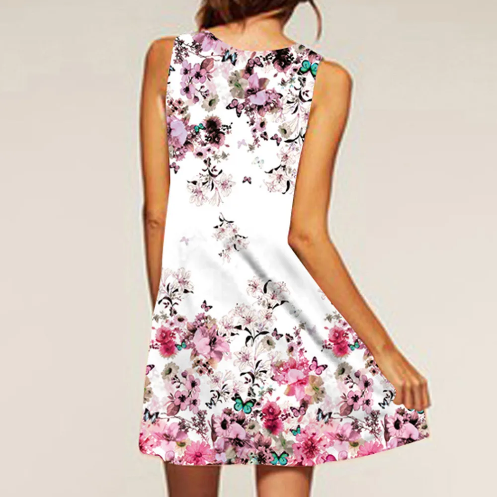 Vintage Women Summer Sleeveless Beach Printed Short Mini Dress Summer Print Sleeveless mini women's beach dress
Vintage Women Summer Sleeveless Beach Printed Short Mini Dress Summer Print Sleeveless mini women's beach dress