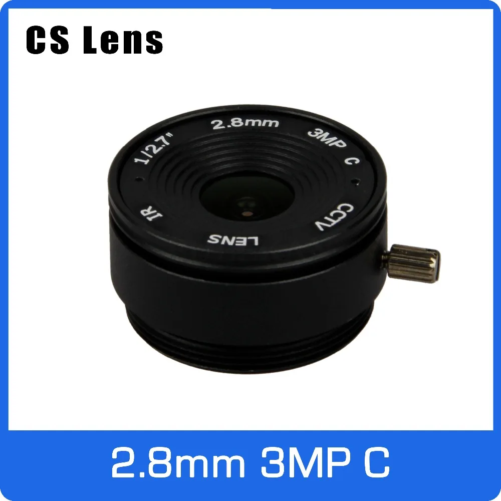 3Megapixel 2.8mm CS Mount Fixed 1/2.7 inch 140 Wide Angle CCTV Lens For HD 1080P AHD IP Camera Box Camera Free Shipping
3Megapixel 2.8mm CS Mount Fixed 1/2.7 inch 140 Wide Angle CCTV Lens For HD 1080P AHD IP Camera Box Camera Free Shipping