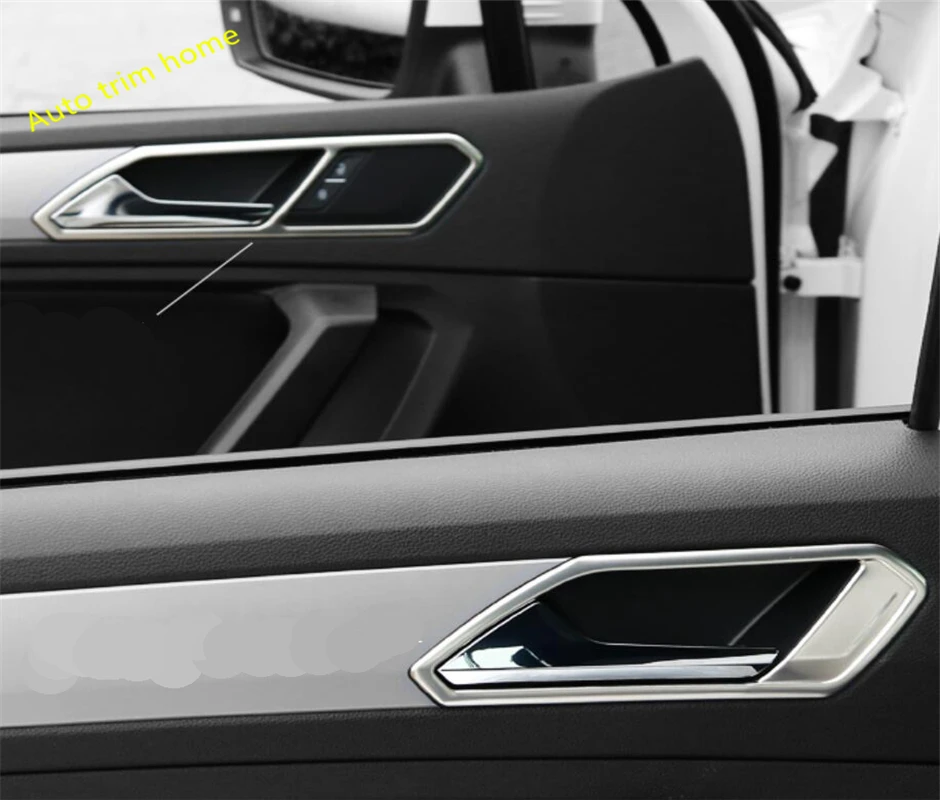 Accessories Car-styling Inner Door Pull Doorknob Handle Bowl Cover Trim For Volkswagen VW Tiguan 2016 - 2020 / Stainless Steel
Accessories Car-styling Inner Door Pull Doorknob Handle Bowl Cover Trim For Volkswagen VW Tiguan 2016 - 2020 / Stainless Steel