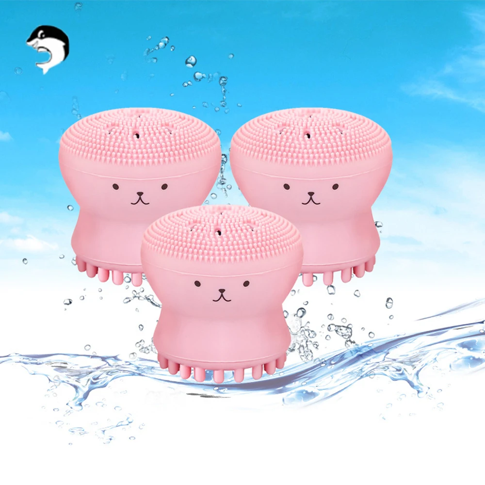 Cleaner Facial Brush, Jellyfish Silicon Face Brush,Exfoliating Silicone Facial Scrubber,Deep Pore Cleaning Beauty Massager tools
Cleaner Facial Brush, Jellyfish Silicon Face Brush,Exfoliating Silicone Facial Scrubber,Deep Pore Cleaning Beauty Massager tools