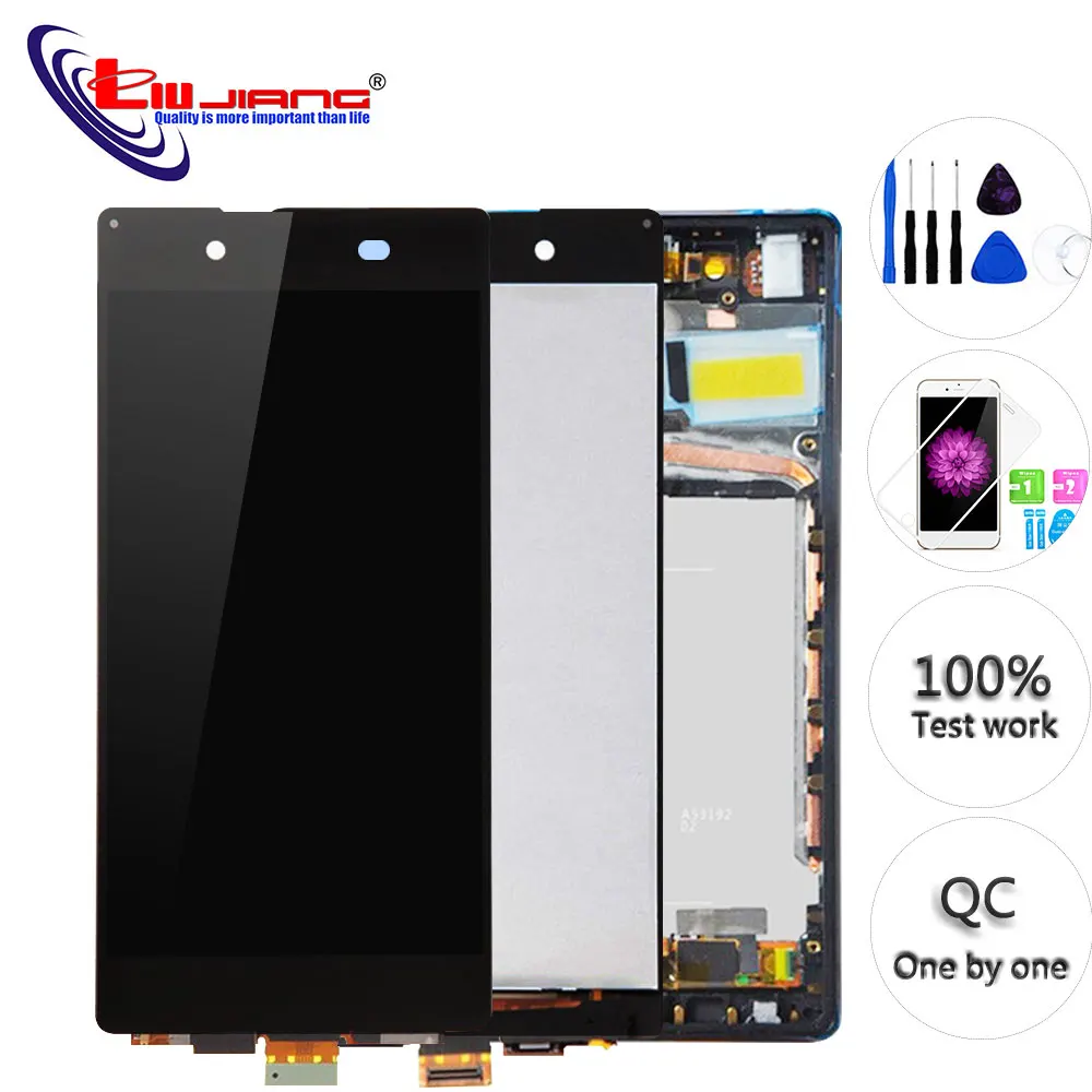New LCD Display For SONY Z3 Plus Z4 E6553 E6533 E5663 LCD Digitizer Screen Touch Screen Assembly Screen Replacement parts
New LCD Display For SONY Z3 Plus Z4 E6553 E6533 E5663 LCD Digitizer Screen Touch Screen Assembly Screen Replacement parts