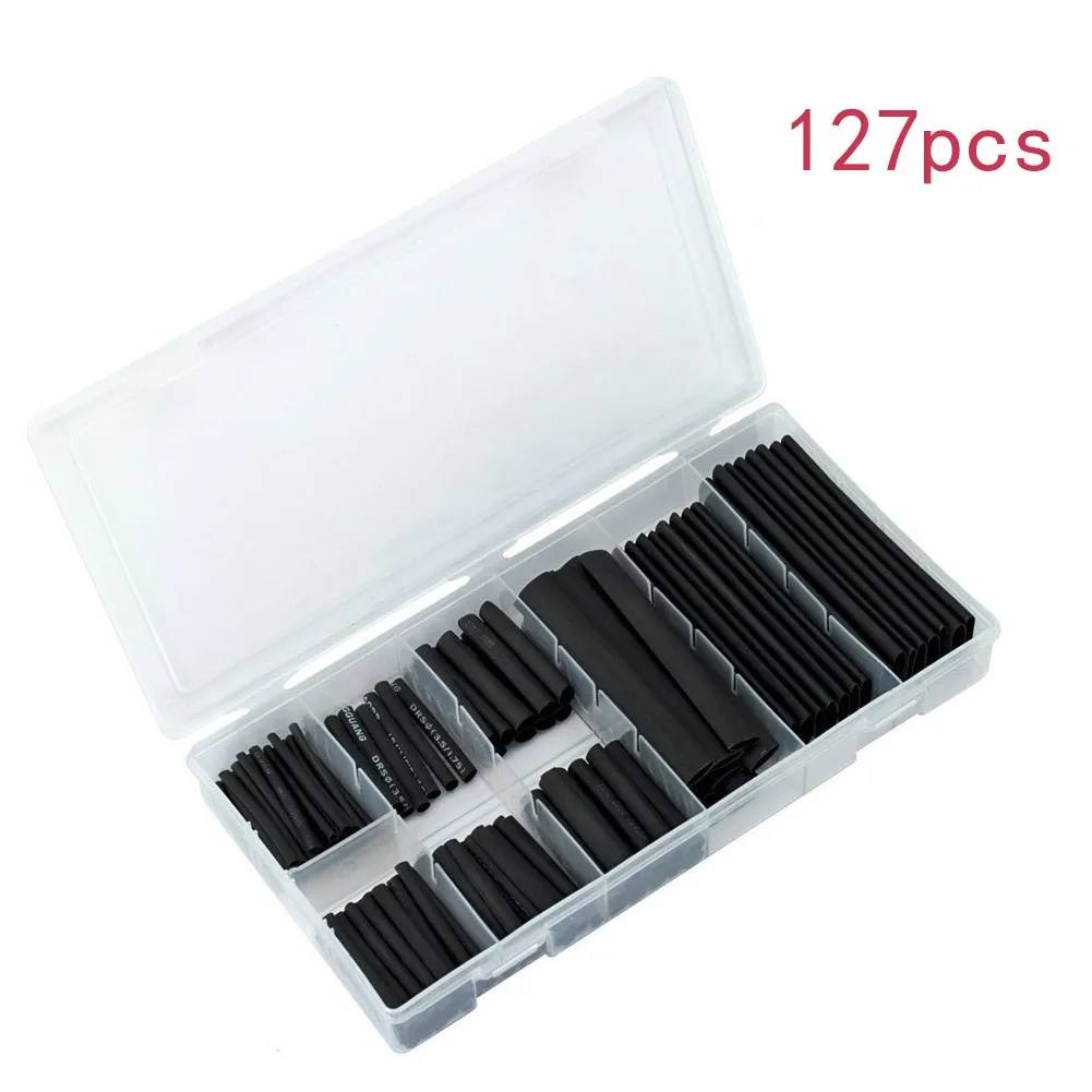 Newest 127Pcs Car Electrical Cable Heat Shrink Tube Tubing Wrap Sleeve 7 Sizes Assorted @8
Newest 127Pcs Car Electrical Cable Heat Shrink Tube Tubing Wrap Sleeve 7 Sizes Assorted @8