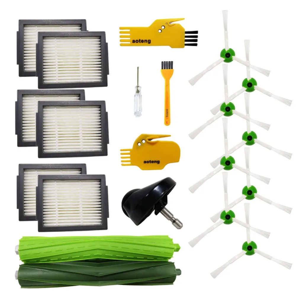 Hepa Filter Side Brush Roll for iRobot Roomba i7 i7+ E5 E6 I Series Robot Vacuum Cleaner Replacement Spare Parts
Hepa Filter Side Brush Roll for iRobot Roomba i7 i7+ E5 E6 I Series Robot Vacuum Cleaner Replacement Spare Parts