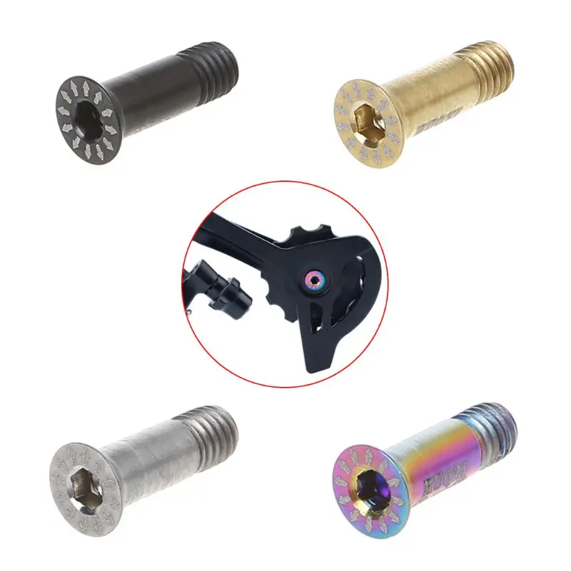 1 Pc Bicycle Screw Rear Derailleur Wheel Titanium Alloy Bolt MTB Bike Repair Tools Accessories
1 Pc Bicycle Screw Rear Derailleur Wheel Titanium Alloy Bolt MTB Bike Repair Tools Accessories