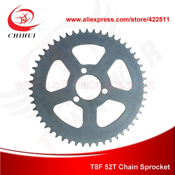 T8F 52Teeth Electric Scooter Silver Chain Rear Sprocket=29mm Inner Diameter Chain Sprocket ( Electric Scooter Spare Parts)
T8F 52Teeth Electric Scooter Silver Chain Rear Sprocket=29mm Inner Diameter Chain Sprocket ( Electric Scooter Spare Parts)
