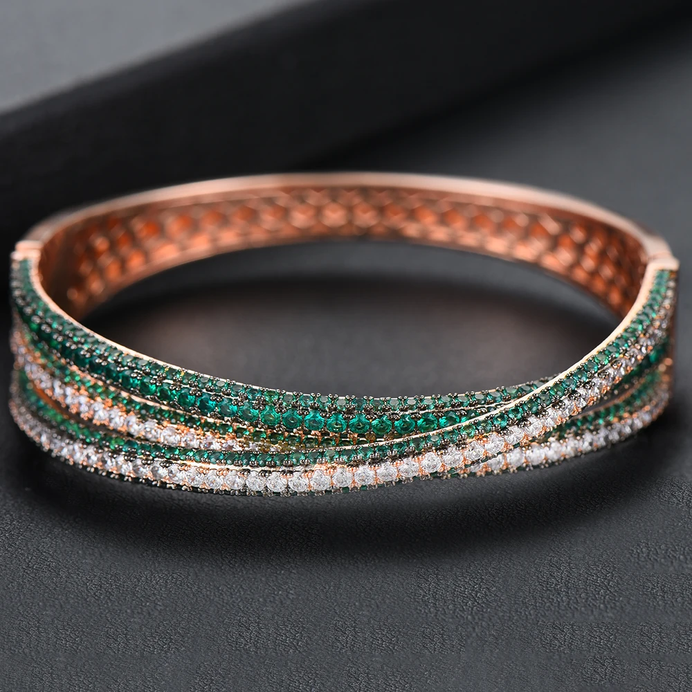 missvikki Best SuperNigerian African Dubai Luxury Bridal Wedding Bangle Full Green Cubic Zirconia Women Anniversary Party Bijoux
missvikki Best SuperNigerian African Dubai Luxury Bridal Wedding Bangle Full Green Cubic Zirconia Women Anniversary Party Bijoux