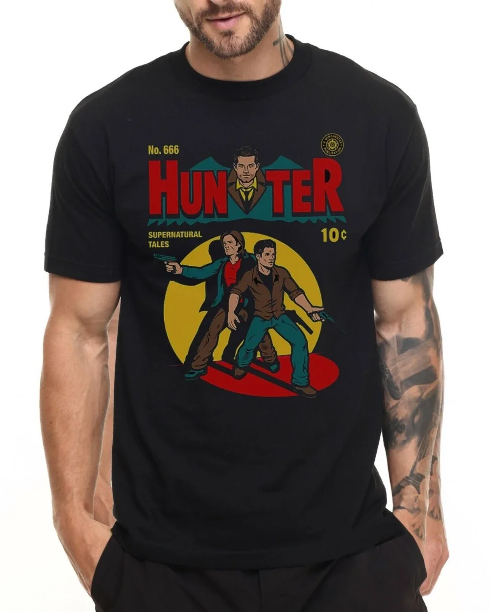 Supernatural T Shirt Hunter Birthday Gift Presentbrand Summer Men Cotton Clothing High Quality Custom Graphic Shirts
Supernatural T Shirt Hunter Birthday Gift Presentbrand Summer Men Cotton Clothing High Quality Custom Graphic Shirts