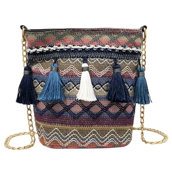 2018 New Korean Version Of The Messenger Bag Harajuku National Wind Chain Girl Bag
2018 New Korean Version Of The Messenger Bag Harajuku National Wind Chain Girl Bag
