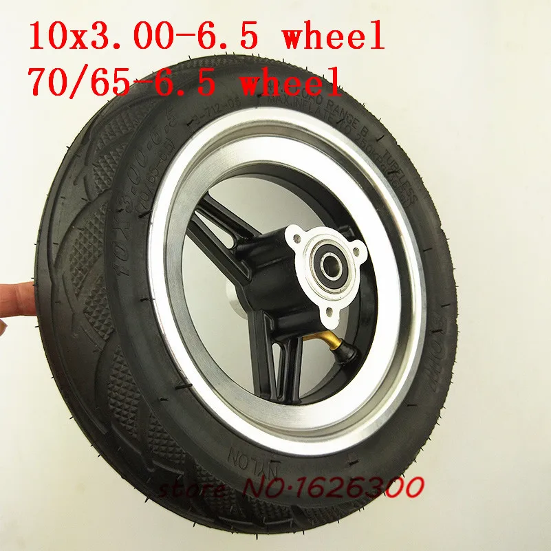 10x3.00-6.5 vacuum tire wheels 70/65-6.5 tubeless vacuum tyre and alloy wheel hub 10 inch Electric scooter front wheels
10x3.00-6.5 vacuum tire wheels 70/65-6.5 tubeless vacuum tyre and alloy wheel hub 10 inch Electric scooter front wheels