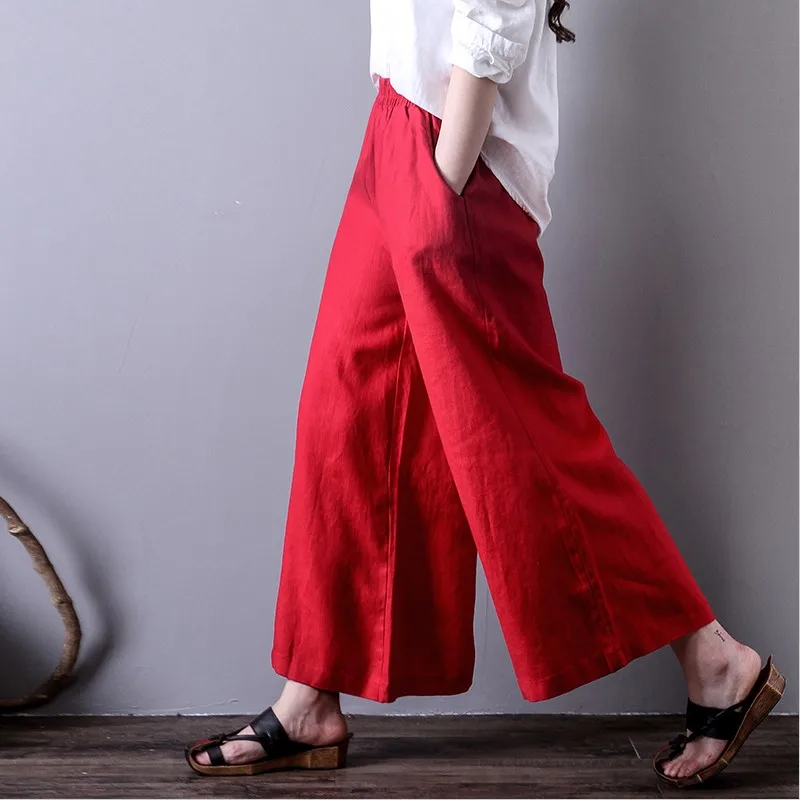 2019 new spring autumn woman wide leg pants loose casual ankle-length pants fashion high waist plus size M-7XL trousers black
2019 new spring autumn woman wide leg pants loose casual ankle-length pants fashion high waist plus size M-7XL trousers black