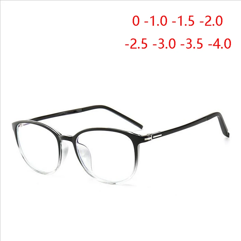 1.56 Aspherical Lens Oval Myopia Glasses With Degree Retro Ultra-light TR90 Student Myopia Eyeglasses 0~-4.0 
1.56 Aspherical Lens Oval Myopia Glasses With Degree Retro Ultra-light TR90 Student Myopia Eyeglasses 0~-4.0