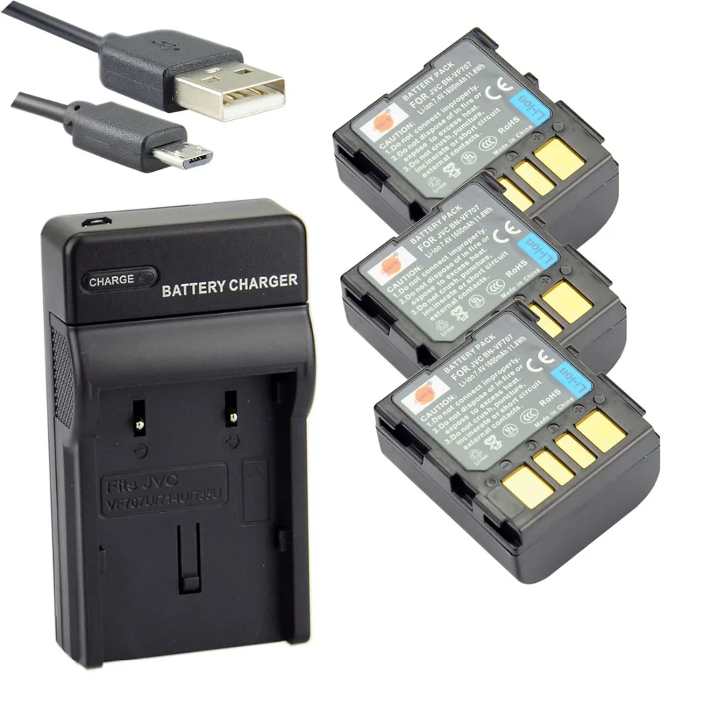 DSTE 3pcs BN-VF707U Li-ion Battery + UDC32 usb charger for JVC GR-D239 GR-D240 GR-D244US GR-D245 GR-D246 GR-D247 Camera
DSTE 3pcs BN-VF707U Li-ion Battery + UDC32 usb charger for JVC GR-D239 GR-D240 GR-D244US GR-D245 GR-D246 GR-D247 Camera