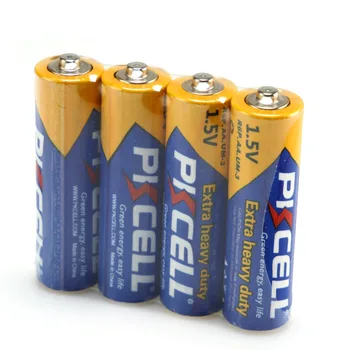 PKCELL 16 Pieces Carbon-Zinc AA Batteries Mercury Free Battery R6P 1.5V Single Use Battery
PKCELL 16 Pieces Carbon-Zinc AA Batteries Mercury Free Battery R6P 1.5V Single Use Battery