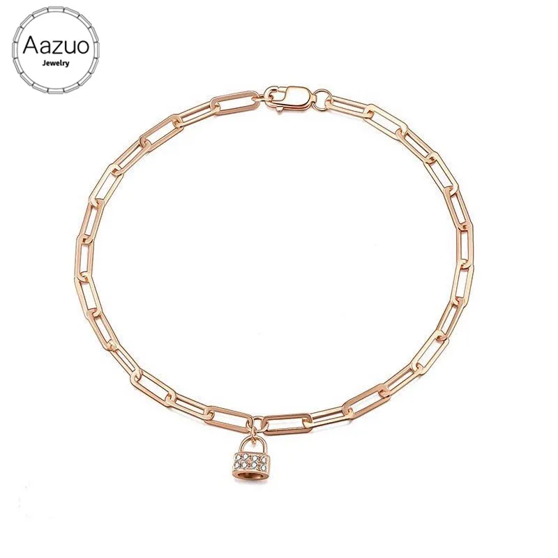 Aazuo Real 18K Rose Gold Real Diamonds Cuff Bracelet gifted for Women Wedding Party Sling Chain Au750
Aazuo Real 18K Rose Gold Real Diamonds Cuff Bracelet gifted for Women Wedding Party Sling Chain Au750
