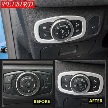 Matte Carbon Fiber Head Lights Headlight Lamp Switch Button Decoration Frame Cover Trim ABS Fit For Ford Focus 2019
Matte Carbon Fiber Head Lights Headlight Lamp Switch Button Decoration Frame Cover Trim ABS Fit For Ford Focus 2019