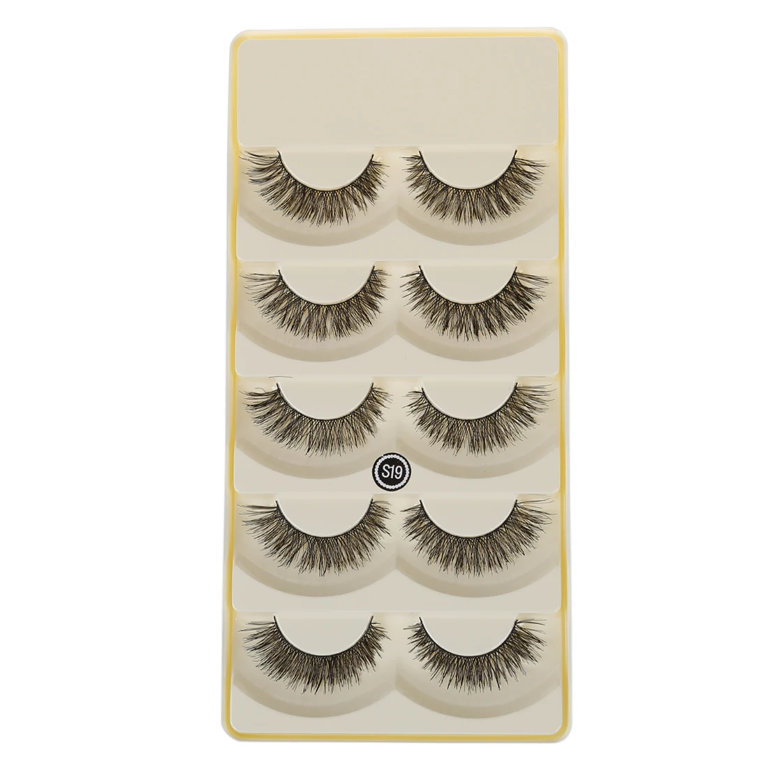 5 Pairs Fashion False Eyelash 3D Mink Hand Made Natural Soft Fake Eye Lash Extension Charming Long / Messy Lashes
5 Pairs Fashion False Eyelash 3D Mink Hand Made Natural Soft Fake Eye Lash Extension Charming Long / Messy Lashes