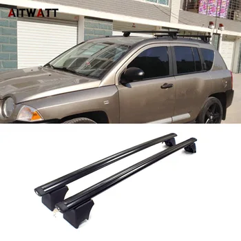 For Jeep Compass 2007 2008 2009 2010 Roof Rack Aluminium Alloy Side Rails Cross Bars Luggage Carrier Black 2Pcs Car Styling
For Jeep Compass 2007 2008 2009 2010 Roof Rack Aluminium Alloy Side Rails Cross Bars Luggage Carrier Black 2Pcs Car Styling