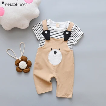 HYLKIDHUOSE 2018 Summer Baby Girls Boys Clothing Sets Stripe T Shirt Cartoon Straps Shorts Cotton Infant Child Clothes Suits
HYLKIDHUOSE 2018 Summer Baby Girls Boys Clothing Sets Stripe T Shirt Cartoon Straps Shorts Cotton Infant Child Clothes Suits