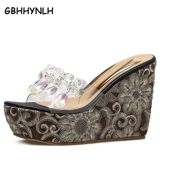 GBHHYNLH summer sandals flip flops slides women wedges sandals high heel flip flops Transparent shoes flower slippers LJA211
GBHHYNLH summer sandals flip flops slides women wedges sandals high heel flip flops Transparent shoes flower slippers LJA211