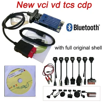 BLUETOOTH!!With 8 Car Cables 2016.R0 new vci vd tcs cdp pro for trucks cars 3in1 Auto OBD2 Diagnostic tools with original shell
BLUETOOTH!!With 8 Car Cables 2016.R0 new vci vd tcs cdp pro for trucks cars 3in1 Auto OBD2 Diagnostic tools with original shell