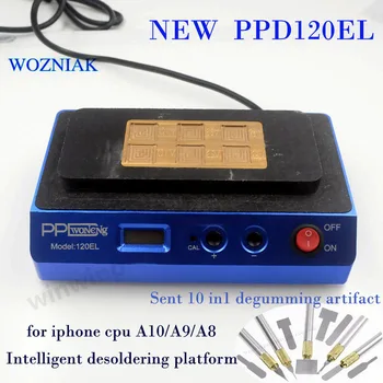 PPD 120E L soldering station down the forapple mobile phone motherboard chip A11 A10 A9 A8CPU intelligent desoldering tools
PPD 120E L soldering station down the forapple mobile phone motherboard chip A11 A10 A9 A8CPU intelligent desoldering tools