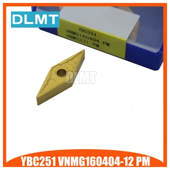10PCS YBC251 VNMG160404 PM Turning Tips Tungsten Carbide Inserts VNMG160412 PM CNC Carbide blade Processing: steel
10PCS YBC251 VNMG160404 PM Turning Tips Tungsten Carbide Inserts VNMG160412 PM CNC Carbide blade Processing: steel