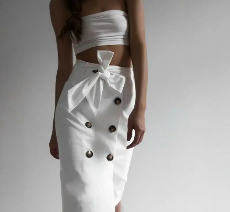 Women Skirt Buttons Split High Waist Summer Party Skirt Fashion Women Clothes Casual Skirts
Women Skirt Buttons Split High Waist Summer Party Skirt Fashion Women Clothes Casual Skirts