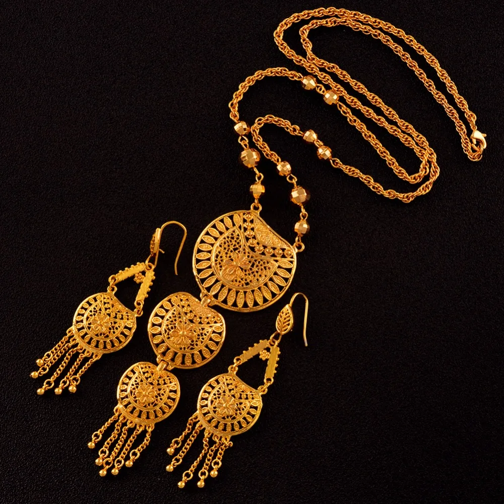 Anniyo 65cm Long Necklace Earrings for Women African Wedding Jewelry sets Arab Dubai Middle East Style Gifts #008212
Anniyo 65cm Long Necklace Earrings for Women African Wedding Jewelry sets Arab Dubai Middle East Style Gifts #008212