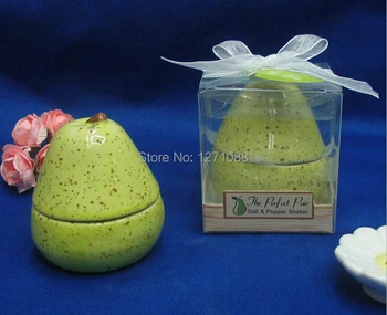 New Free Shipping Wedding Gift 10 pcs /Lot Green Pear Ceramic Salt Pepper Shaker Wedding Gift
New Free Shipping Wedding Gift 10 pcs /Lot Green Pear Ceramic Salt Pepper Shaker Wedding Gift