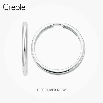Hinged Hoops Earrings Large,2019 Summer Hyperbole Accessories Fashion Jewelry 925 Sterling Silver Daily Basics Gift For Women
Hinged Hoops Earrings Large,2019 Summer Hyperbole Accessories Fashion Jewelry 925 Sterling Silver Daily Basics Gift For Women