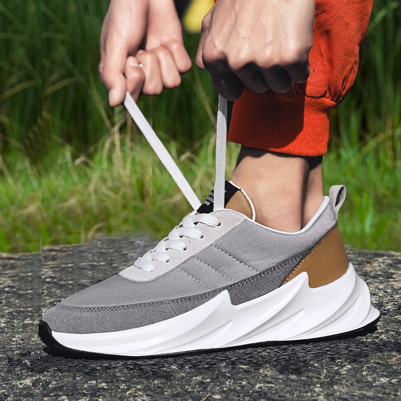 Shark Bottom Breathable Men's Shoes Breathable Comfortable Running Shoes Fashion Sneakers
Shark Bottom Breathable Men's Shoes Breathable Comfortable Running Shoes Fashion Sneakers