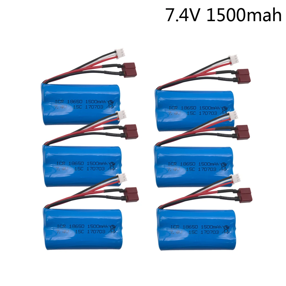 7.4V 1500mAh high-discharge 15c 18650 2S 12428 RC Car model aircraft Helicopter 7.4 V lithium batteries
7.4V 1500mAh high-discharge 15c 18650 2S 12428 RC Car model aircraft Helicopter 7.4 V lithium batteries