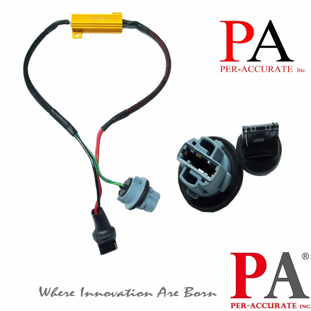 PA LED 2PCS x T20 50W 6ohm Load Resistor Adapter Fix Canbus Error Code Warning Canceller
PA LED 2PCS x T20 50W 6ohm Load Resistor Adapter Fix Canbus Error Code Warning Canceller