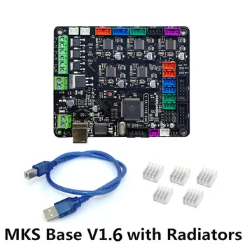 3D Printer Parts Sunhokey High Quality 12V MKS Base V1.6 Mainboard With USB & Radiators/Heatsinks for 3D Printer
3D Printer Parts Sunhokey High Quality 12V MKS Base V1.6 Mainboard With USB & Radiators/Heatsinks for 3D Printer