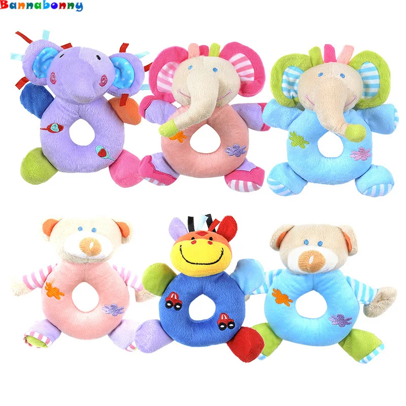 Cute Newborn Animal Baby Rattle Stroller Plush Toy Elephant bear Animal Hand Bell Doll Soft Plush Toys Gift
Cute Newborn Animal Baby Rattle Stroller Plush Toy Elephant bear Animal Hand Bell Doll Soft Plush Toys Gift