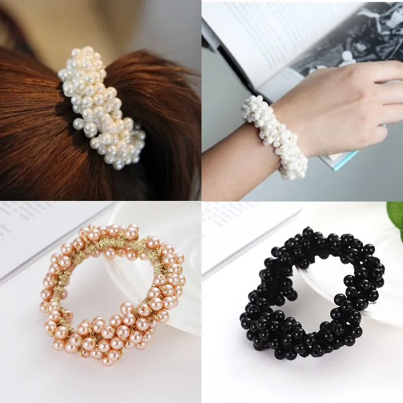Creative new product full circle pearl hair ring girl hair rope Korean head flower hair ring imported rubber band head rope
Creative new product full circle pearl hair ring girl hair rope Korean head flower hair ring imported rubber band head rope