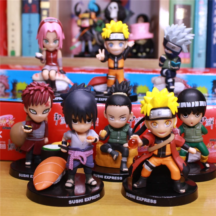 8pcs/set Anime NARUTO Kakashi Naruto Gaara Sakura Rock Lee Nara Sasuke PVC Action Figure Resin Collection Model Toy Doll Gifts
8pcs/set Anime NARUTO Kakashi Naruto Gaara Sakura Rock Lee Nara Sasuke PVC Action Figure Resin Collection Model Toy Doll Gifts