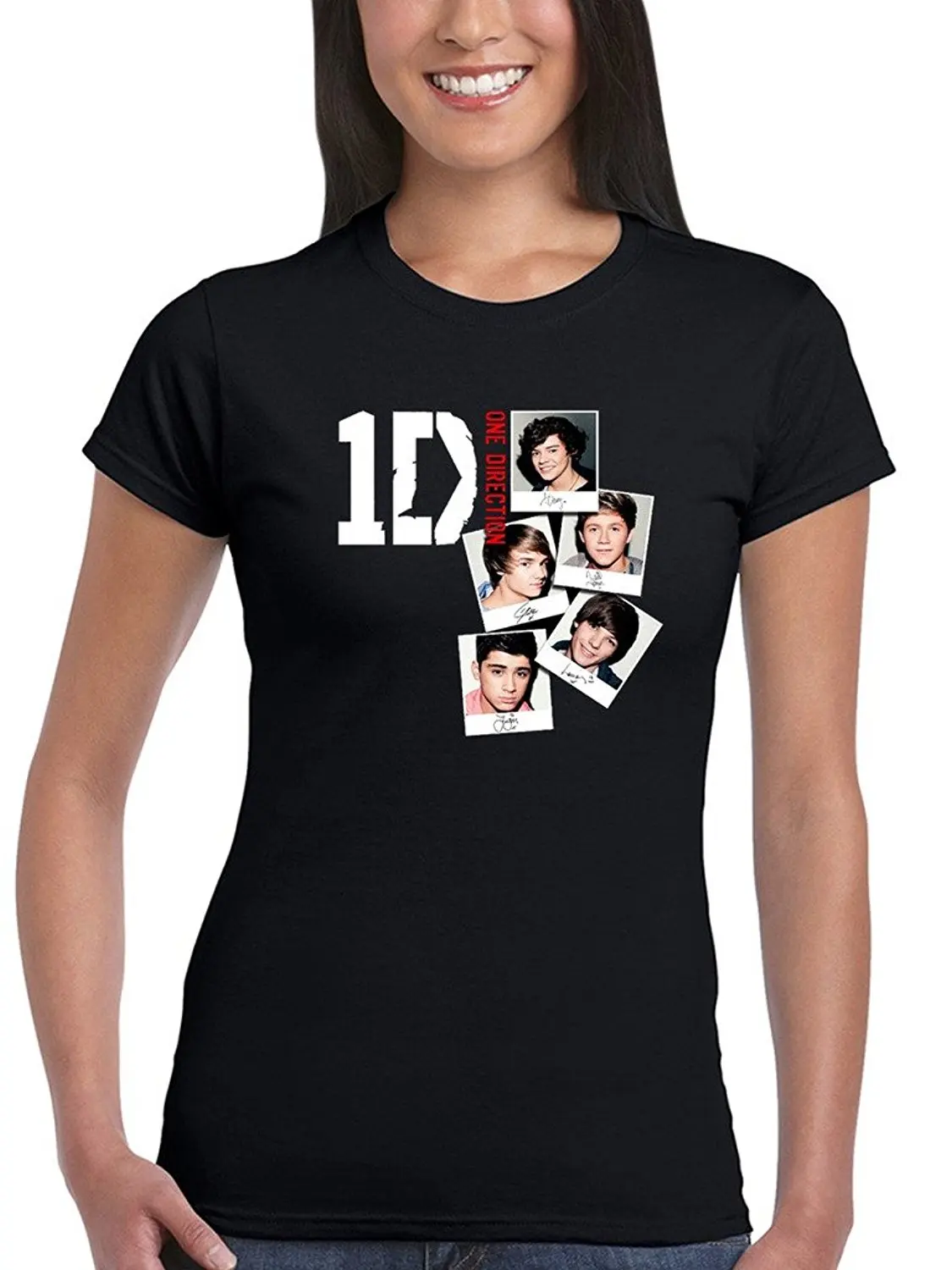 AWDIP Women's Official One Direction Photo Stack Women's T-shirt I Love 1D Teen Pop Music Harry Styles Summer Rock Roll T Shirts
AWDIP Women's Official One Direction Photo Stack Women's T-shirt I Love 1D Teen Pop Music Harry Styles Summer Rock Roll T Shirts